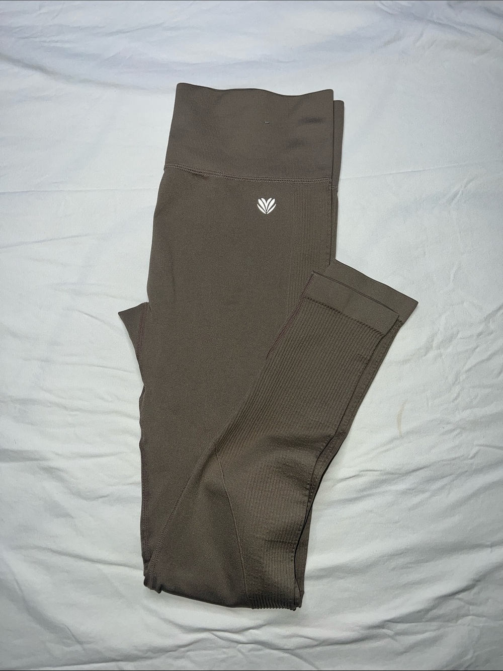 Forever 21 Tan High-Waist Leggings